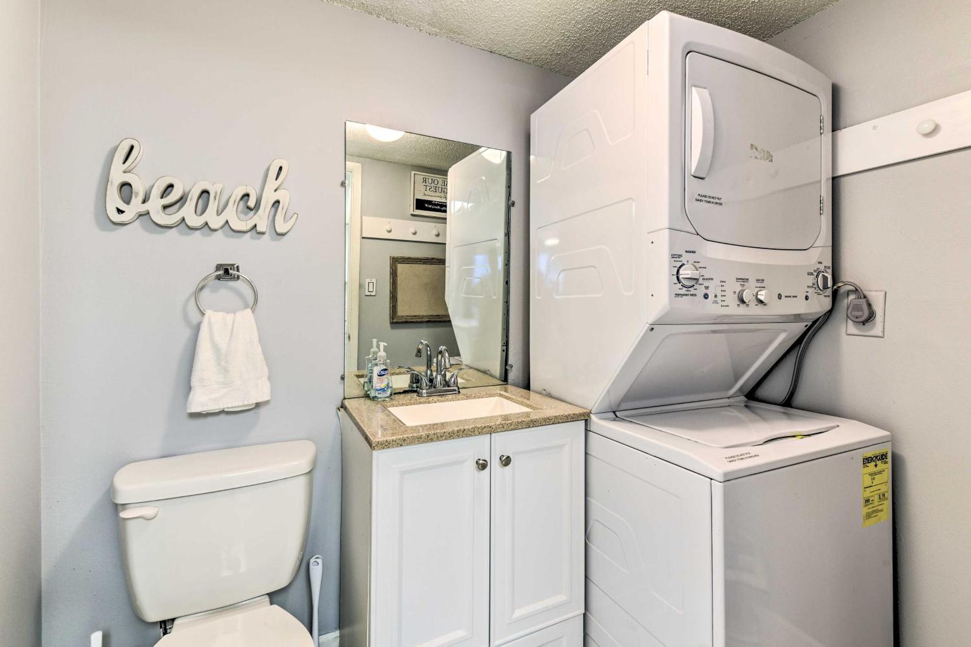 Panama City Beachfront Condo, Near Pier Park! Eksteriør billede