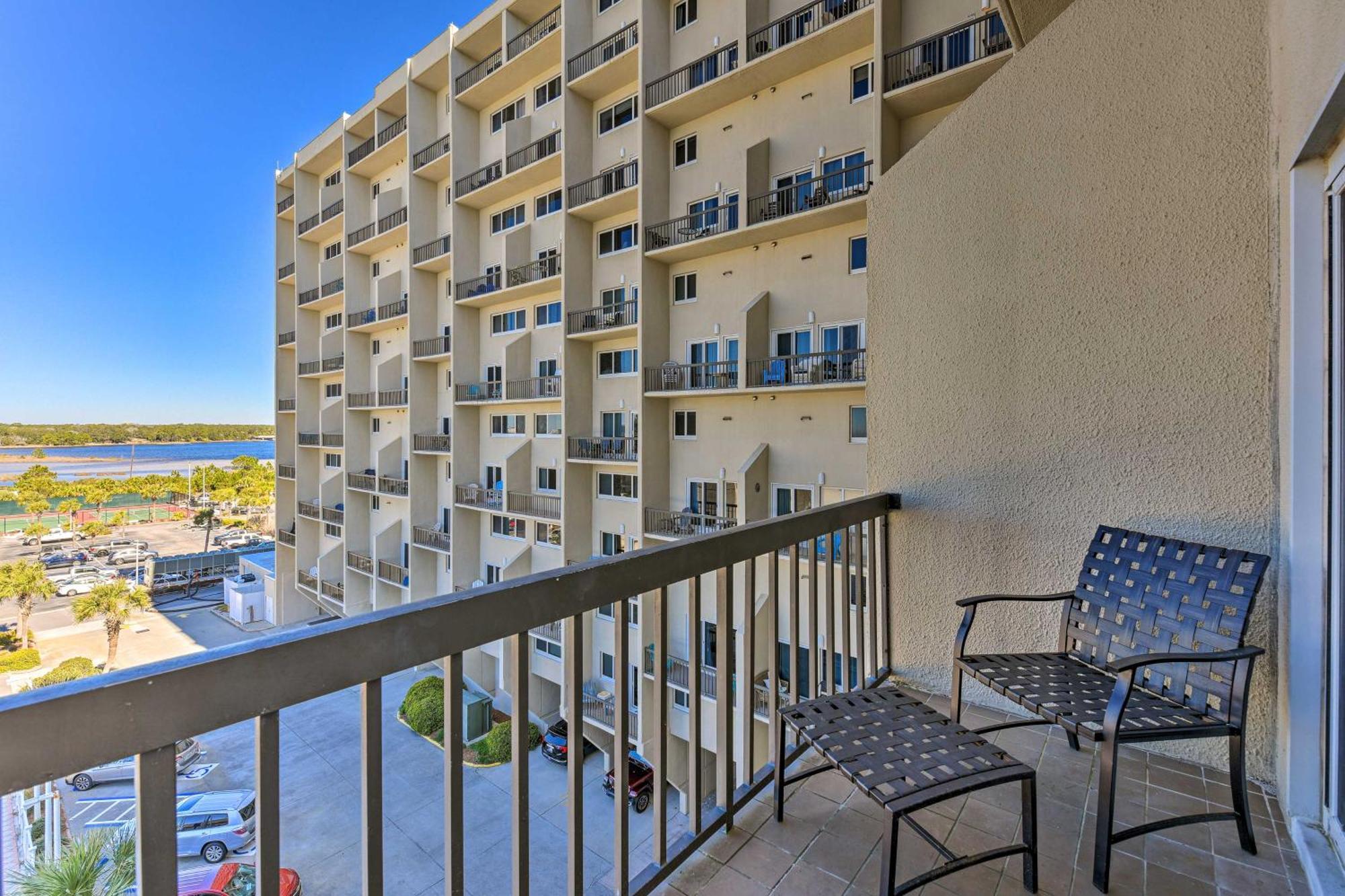 Panama City Beachfront Condo, Near Pier Park! Eksteriør billede