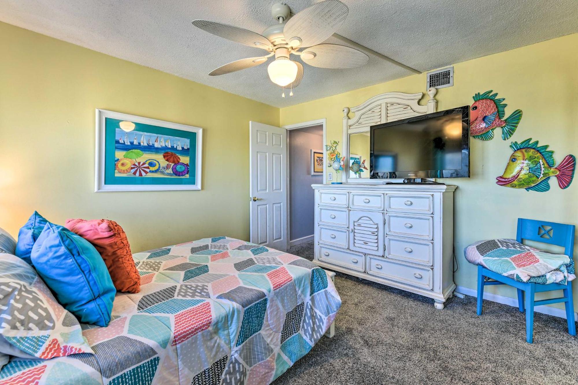 Panama City Beachfront Condo, Near Pier Park! Eksteriør billede