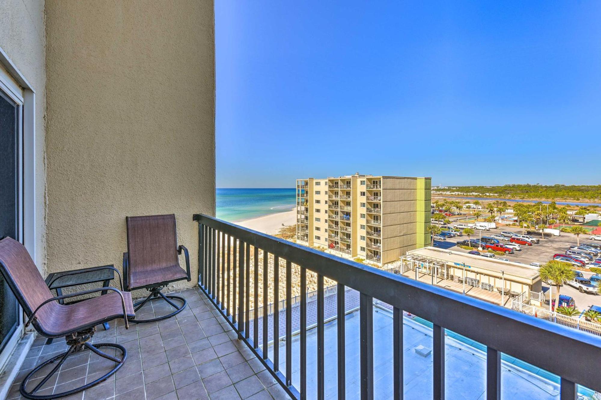 Panama City Beachfront Condo, Near Pier Park! Eksteriør billede
